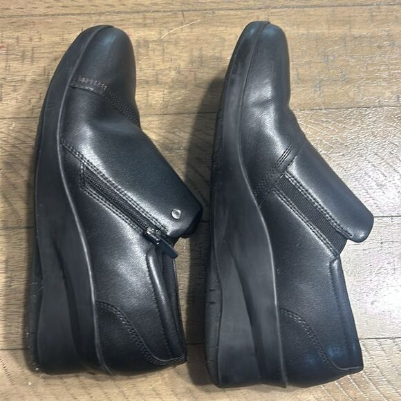 Clarks leather ankle boot size 11 wide - Picture 6 of 15